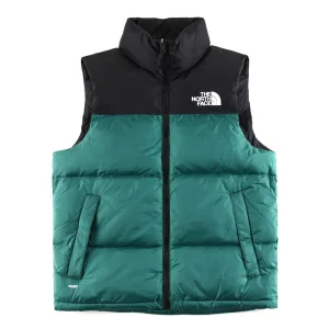 Super Clone The North Face Vest Red Wool Down Embroidery