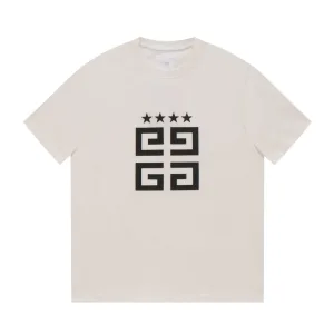 High Quality AAA Givenchy Short Sleeves Ash Cotton Long-Staple