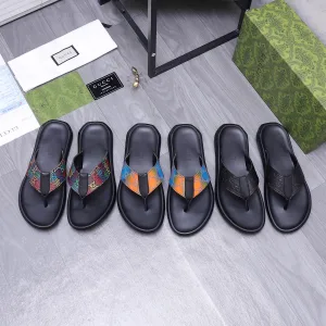 Luxury High Quality Gucci Cowhide Slippers