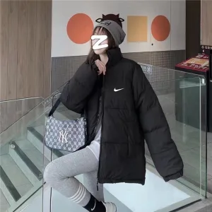 Reps High Quality Nike Outerwear Black Cotton Down