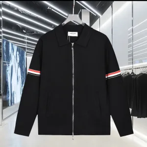 AAA Thom Browne Jeans Red Cotton Wool