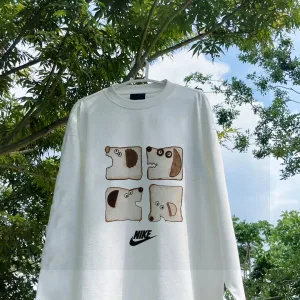 Luxury High Quality Nike Hoodie Black Fleece Suede Autumn