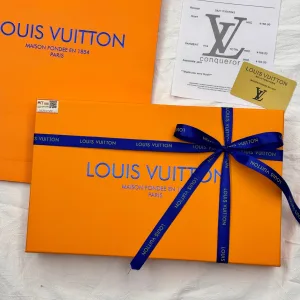 Super Clone Luxury Louis Vuitton Shawl Red Cashmere Jacquard Winter