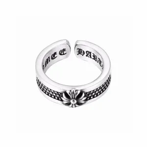 High Quality Super Clone Chrome Hearts Ring Red