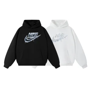 AAA Nike Hoodie Black Cotton