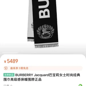 Burberry Shawl category image
