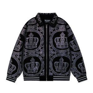 High Quality Dolce & Gabbana Gold Jacket For Fall