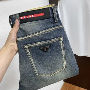 Aaa Prada Denim Jeans For Fall