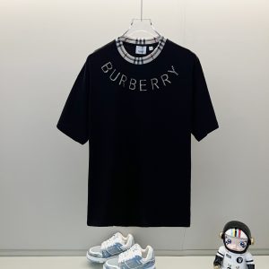 Aaa Burberry Plaid Short-Sleeved T-Shirt