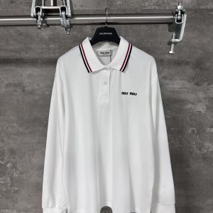 Miu Miu Long-sleeved polo shirt category image