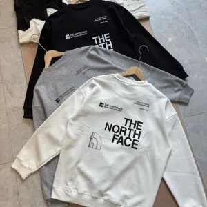 High Quality The North Face Hoodie Ash Cotton Soft And Gentle Spring Autumn Winter Crisp Silhouette