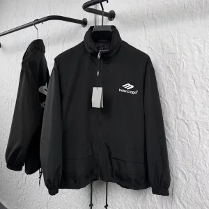 Super Clone Reps Balenciaga Outerwear Black Polyester