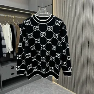 Luxury Designer Gucci Cashmere Sweater For Autumn