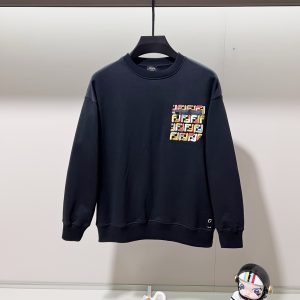 High Quality Luxury Fendi Cotton Hoodies