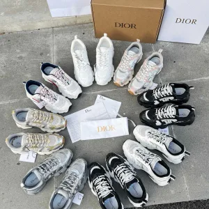 Aaa Dior Cowhide Sneakers For Spring