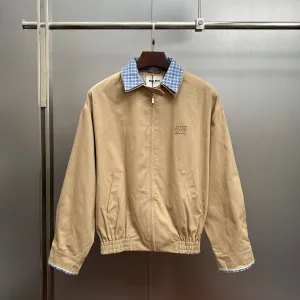 Luxury Designer Miu Miu Cotton Long-Sleeved Shirt