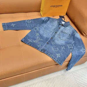 Super Clone Louis Vuitton Outerwear Ash Denim