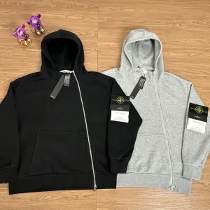 Super Clone Luxury Stone Island Jacket Ash Cotton Polyester Exquisite Workmanship Street Style High-End Quality