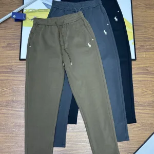 High Quality Designer Ralph Lauren Sweatpants Red Unrestricted Movement Simple And Versatile Exquisite Workmanship Style Embroidery
