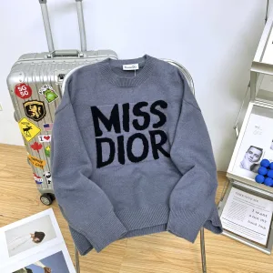 Designer Dior Sweater Red Eva Cashmere Relaxed Fit Sophistication Autumn