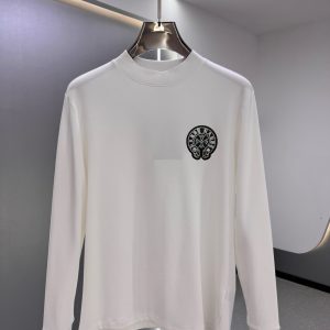Designer Aaa Chrome Hearts Cotton Base Layer Shirt For Fall
