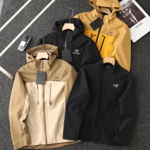 High Quality Archaeopteryx Outerwear Yellow Fleece Outdoor Windproof Autumn Winter Three-Proof Fabric
