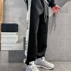 High Quality Celine Sweatpants Red