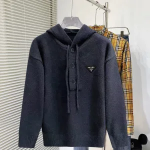 Luxury High Quality Prada Cashmere Coat