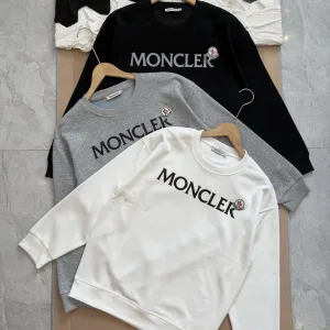 Super Clone Moncler Hoodie Ash Cotton Soft And Gentle Spring Autumn Winter