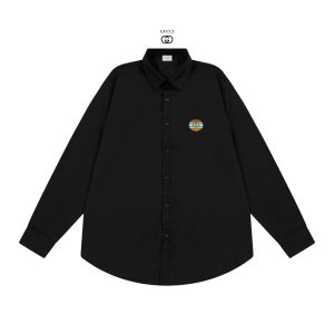 Aaa Gucci Bamboo Long-Sleeved Shirt