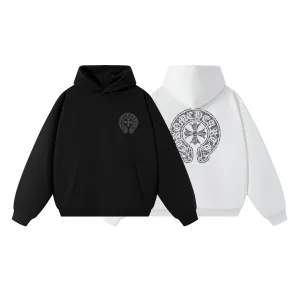 High Quality Chrome Hearts Hoodie Black